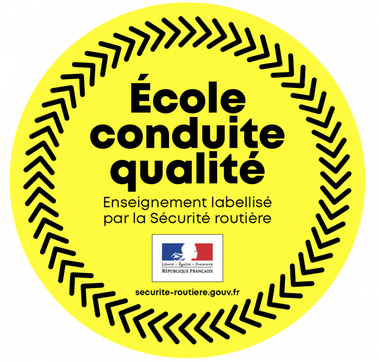 Label de qualité - Auto-école Franklin Montreuil